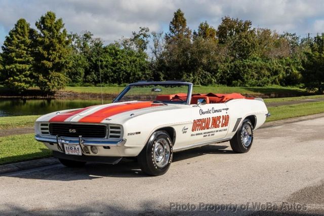 1969 Chevrolet Camaro Convertible S/SS Pace Car Convertible - 22536849 - 0