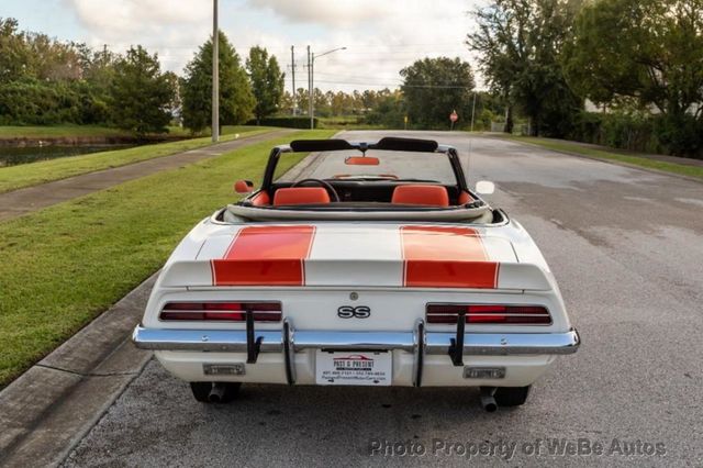 1969 Chevrolet Camaro Convertible S/SS Pace Car Convertible - 22536849 - 21