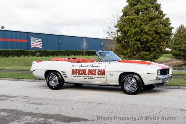 1969 Chevrolet Camaro Convertible S/SS Pace Car Convertible - 22536849 - 22