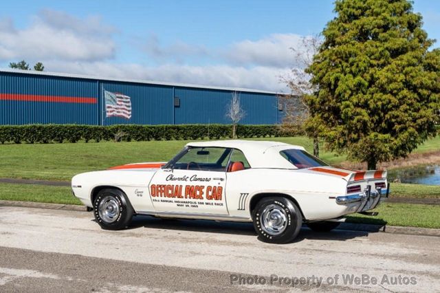 1969 Chevrolet Camaro Convertible S/SS Pace Car Convertible - 22536849 - 2