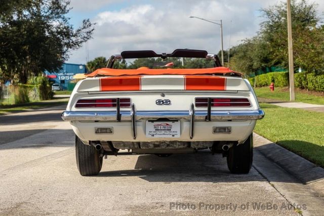 1969 Chevrolet Camaro Convertible S/SS Pace Car Convertible - 22536849 - 49