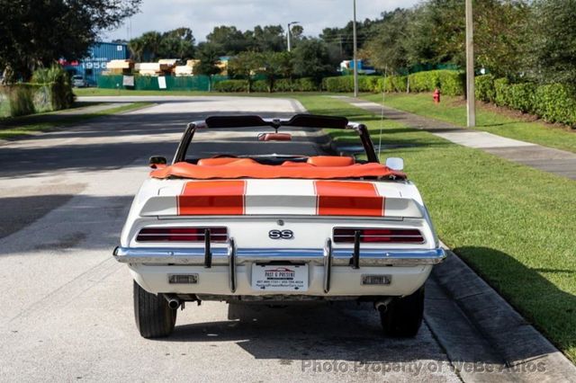 1969 Chevrolet Camaro Convertible S/SS Pace Car Convertible - 22536849 - 50