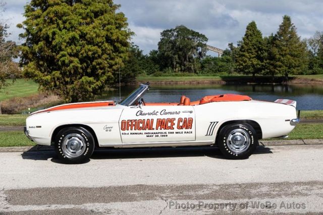 1969 Chevrolet Camaro Convertible S/SS Pace Car Convertible - 22536849 - 51