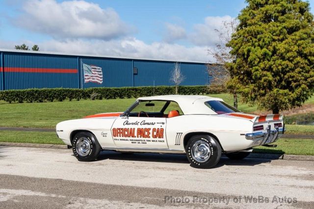 1969 Chevrolet Camaro Convertible S/SS Pace Car Convertible - 22536849 - 61