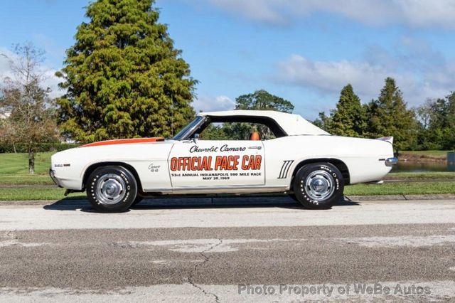 1969 Chevrolet Camaro Convertible S/SS Pace Car Convertible - 22536849 - 62