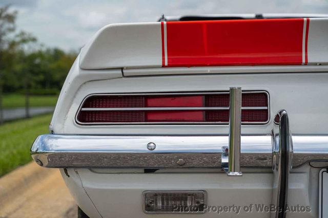 1969 Chevrolet Camaro Convertible S/SS Pace Car Convertible - 22536849 - 69