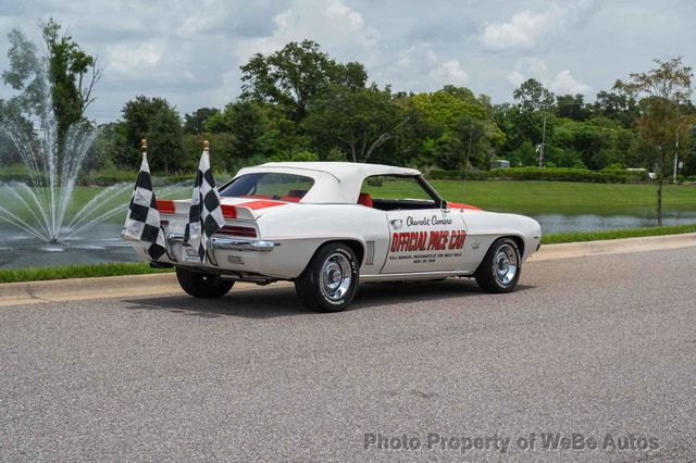 1969 Chevrolet Camaro Convertible S/SS Pace Car Convertible - 22536849 - 76