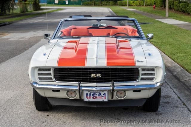 1969 Chevrolet Camaro Convertible S/SS Pace Car Convertible - 22536849 - 7