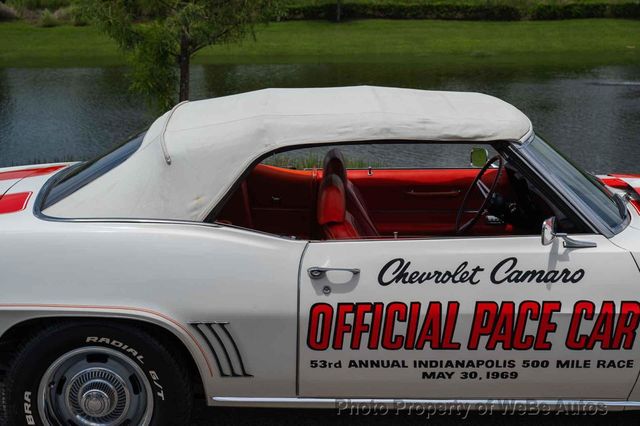 1969 Chevrolet Camaro Convertible S/SS Pace Car Convertible - 22536849 - 80