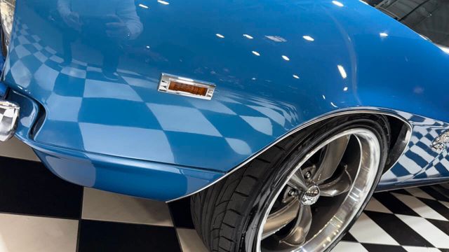 1969 Chevrolet Camaro LEMANS BLUE COLD AC REAL SHARP MUSCLE CAR!!! - 22940462 - 27