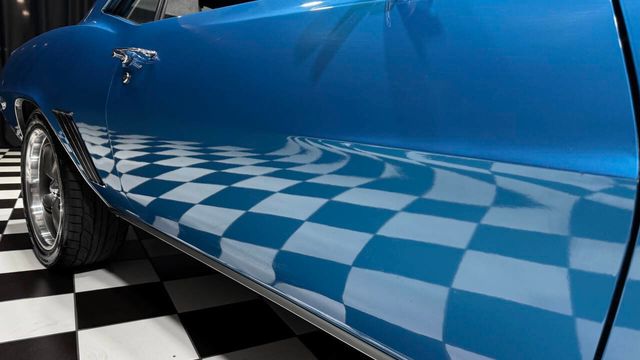 1969 Chevrolet Camaro LEMANS BLUE COLD AC REAL SHARP MUSCLE CAR!!! - 22940462 - 38
