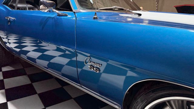 1969 Chevrolet Camaro LEMANS BLUE COLD AC REAL SHARP MUSCLE CAR!!! - 22940462 - 41