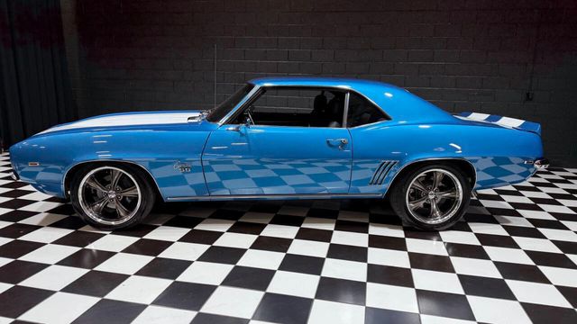 1969 Chevrolet Camaro LEMANS BLUE COLD AC REAL SHARP MUSCLE CAR!!! - 22940462 - 5