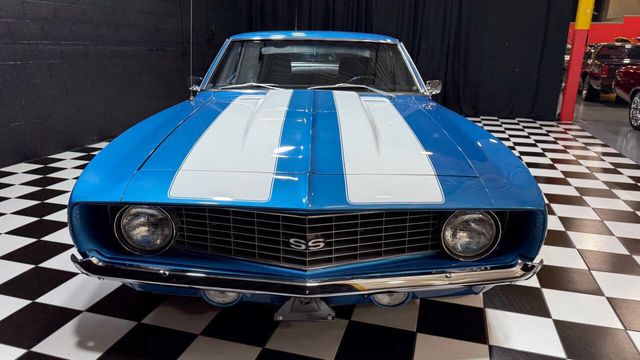 1969 Chevrolet Camaro LEMANS BLUE COLD AC REAL SHARP MUSCLE CAR!!! - 22940462 - 7