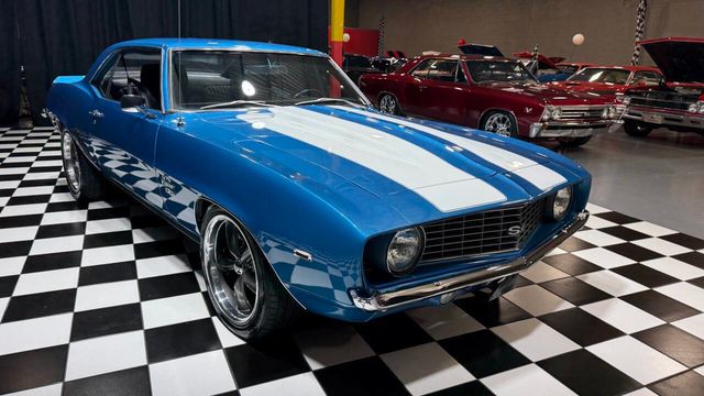 1969 Chevrolet Camaro LEMANS BLUE COLD AC REAL SHARP MUSCLE CAR!!! - 22940462 - 8