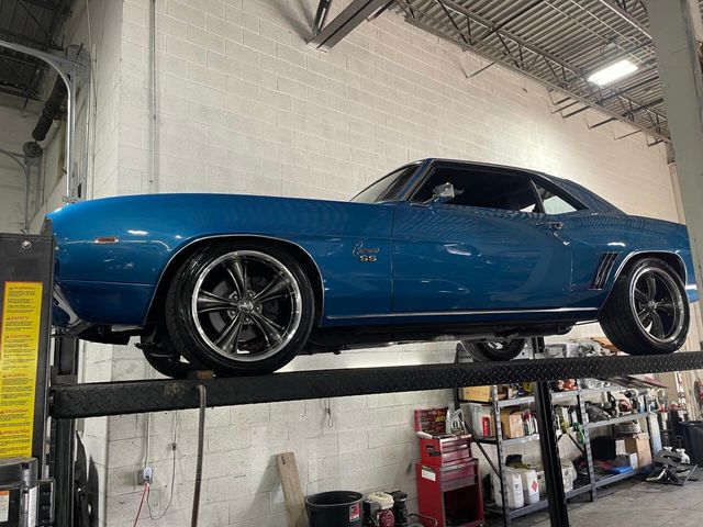 1969 Chevrolet Camaro LEMANS BLUE COLD AC REAL SHARP MUSCLE CAR!!! - 22940462 - 93