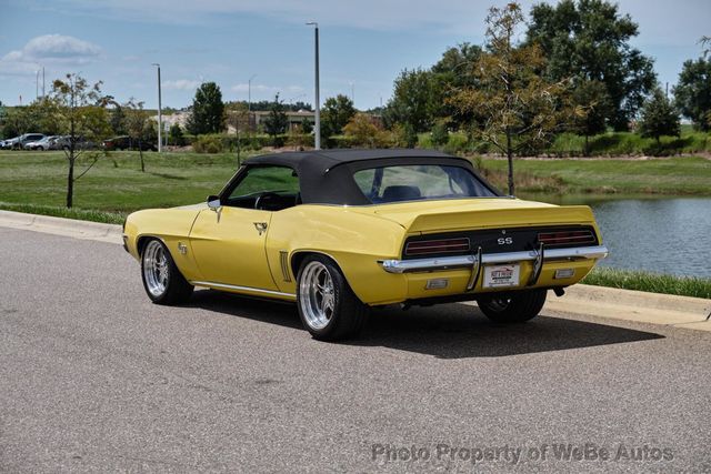 1969 Chevrolet Camaro SS Convertible Restored - 22107670 - 22