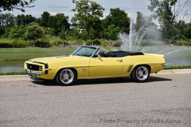 1969 Chevrolet Camaro SS Convertible Restored - 22107670 - 25