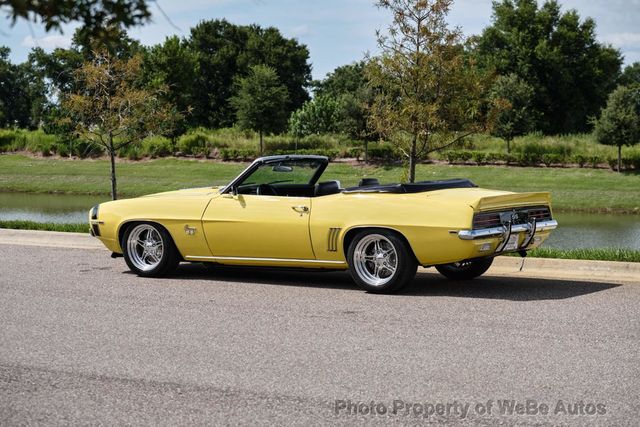 1969 Chevrolet Camaro SS Convertible Restored - 22107670 - 30