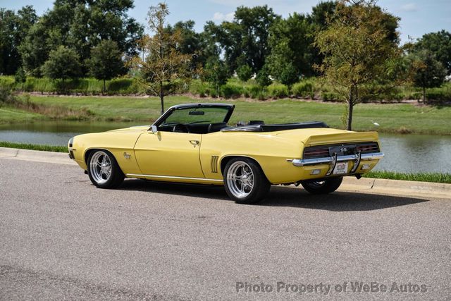 1969 Chevrolet Camaro SS Convertible Restored - 22107670 - 31