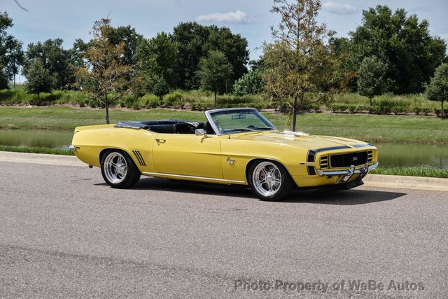 1969 Chevrolet Camaro SS Convertible Restored - 22107670 - 49