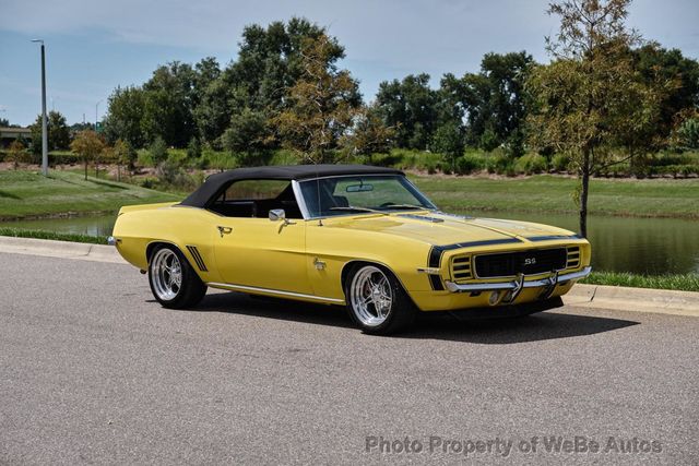 1969 Chevrolet Camaro SS Convertible Restored - 22107670 - 81