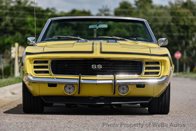 1969 Chevrolet Camaro SS Convertible Restored - 22107670 - 88