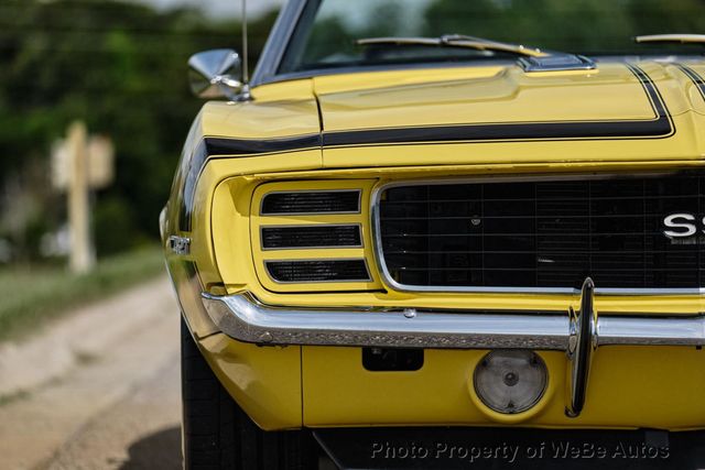 1969 Chevrolet Camaro SS Convertible Restored - 22107670 - 92