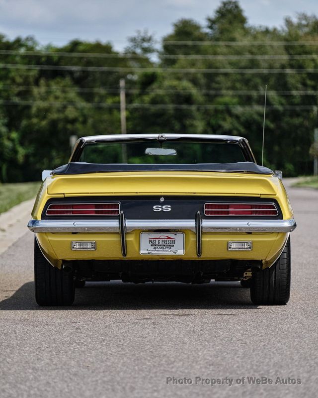 1969 Chevrolet Camaro SS Convertible Restored - 22107670 - 95