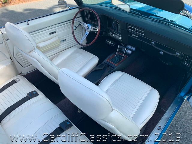 1969 Chevrolet CAMARO RS CONVERTIBLE  - 19020671 - 21