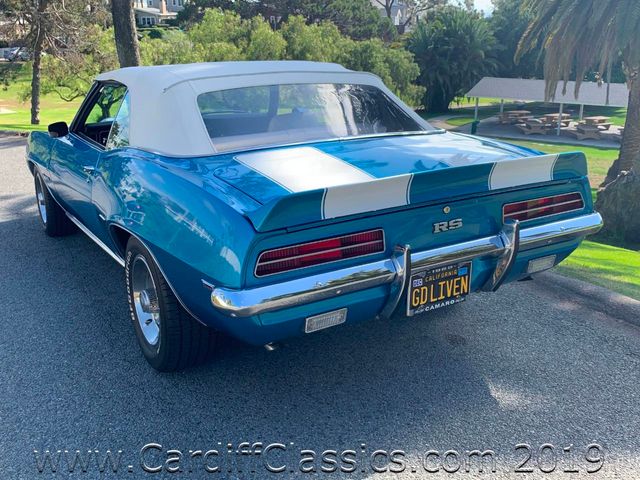 1969 Chevrolet CAMARO RS CONVERTIBLE  - 19020671 - 27
