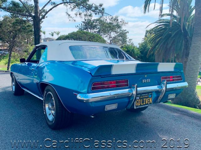 1969 Chevrolet CAMARO RS CONVERTIBLE  - 19020671 - 32