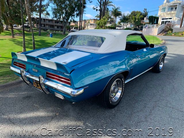 1969 Chevrolet CAMARO RS CONVERTIBLE  - 19020671 - 40