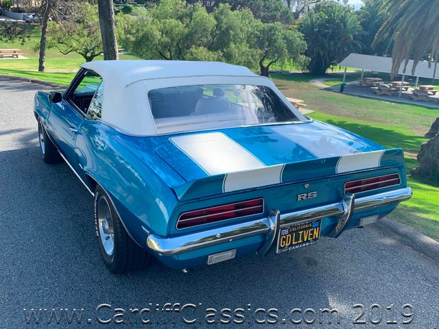 1969 Chevrolet CAMARO RS CONVERTIBLE  - 19020671 - 5