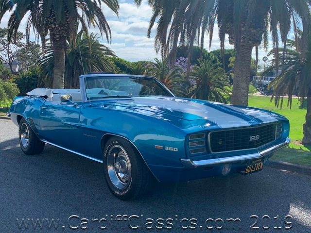 1969 Chevrolet CAMARO RS CONVERTIBLE  - 19020671 - 60
