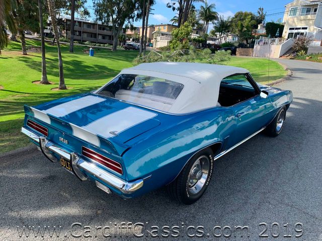 1969 Chevrolet CAMARO RS CONVERTIBLE  - 19020671 - 68