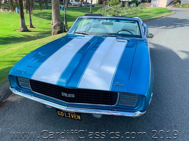 1969 Chevrolet CAMARO RS CONVERTIBLE  - 19020671 - 76