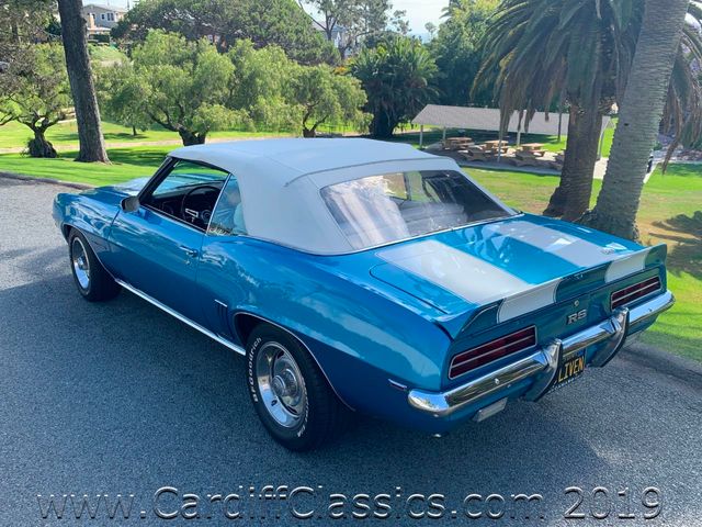1969 Chevrolet CAMARO RS CONVERTIBLE  - 19020671 - 78
