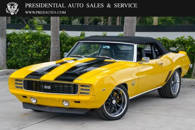 1969 Used Chevrolet Camaro SS Restomod at Presidential Auto Sales, Service  and Leasing Serving Palm Beach, Boca Raton, Delray Beach, FL, IID 21625839