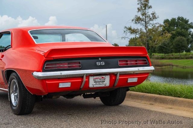 1969 Chevrolet Camaro SS X22 396 Big Block 4 Speed - 22600232 - 9