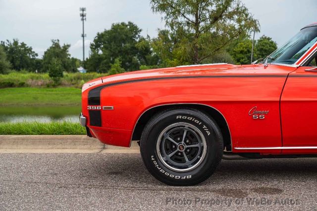 1969 Chevrolet Camaro SS X22 396 Big Block 4 Speed - 22600232 - 12