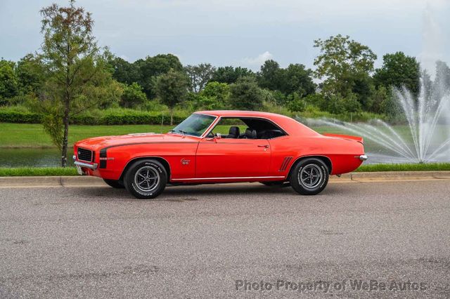 1969 Chevrolet Camaro SS X22 396 Big Block 4 Speed - 22600232 - 2