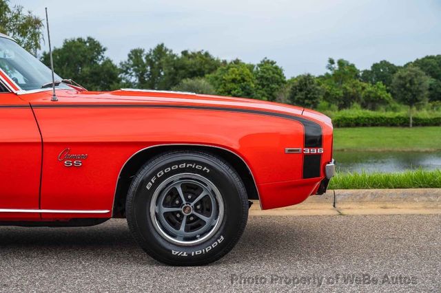 1969 Chevrolet Camaro SS X22 396 Big Block 4 Speed - 22600232 - 34