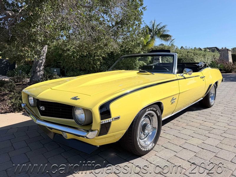 1969 Chevrolet Camaro SS 396 Conv  - 23088314 - 12
