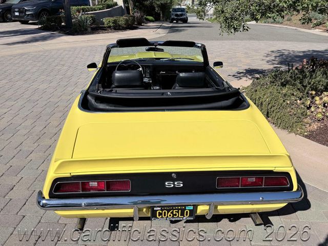1969 Chevrolet Camaro SS 396 Conv  - 23088314 - 18