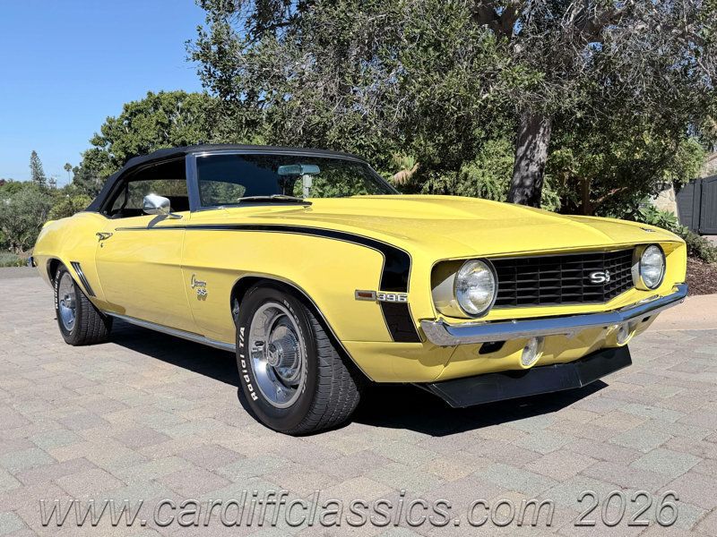1969 Chevrolet Camaro SS 396 Conv  - 23088314 - 25