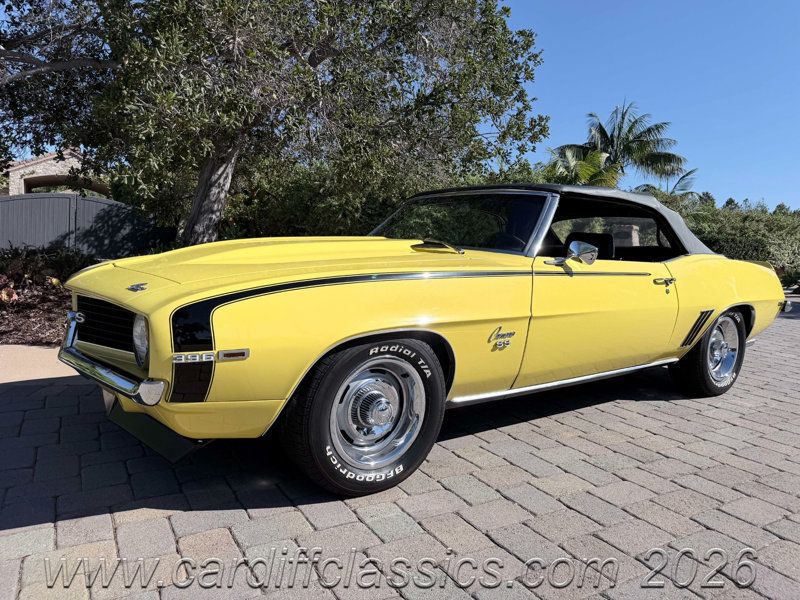 1969 Chevrolet Camaro SS 396 Conv  - 23088314 - 34