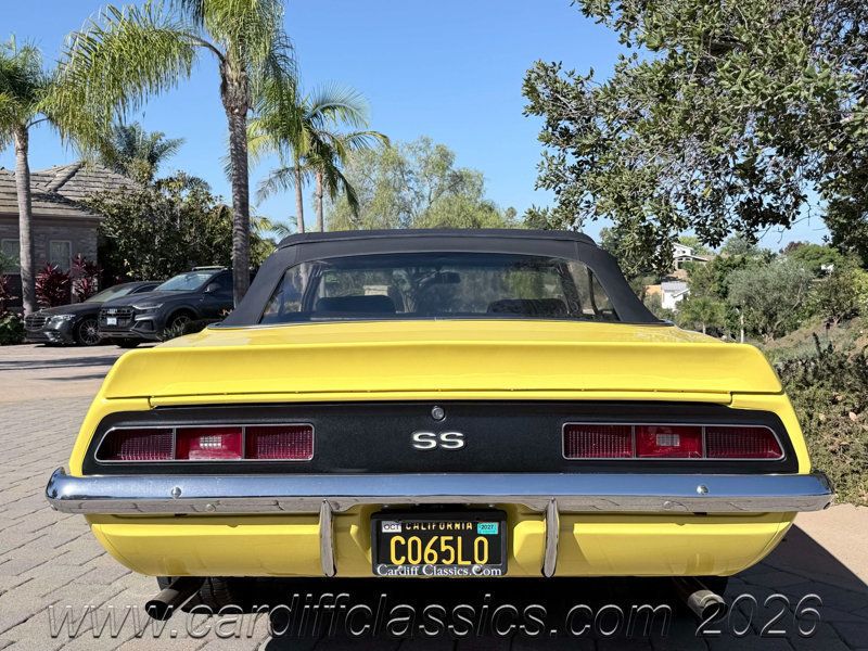 1969 Chevrolet Camaro SS 396 Conv  - 23088314 - 38
