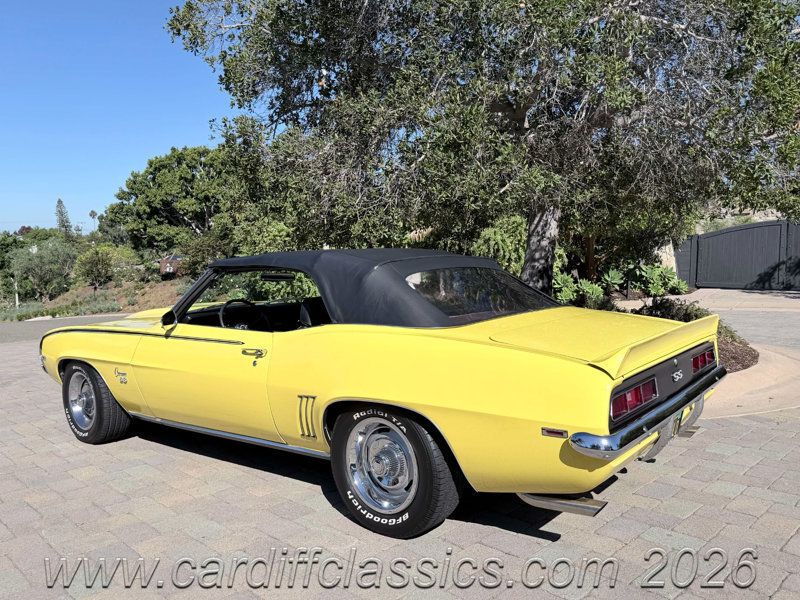 1969 Chevrolet Camaro SS 396 Conv  - 23088314 - 48