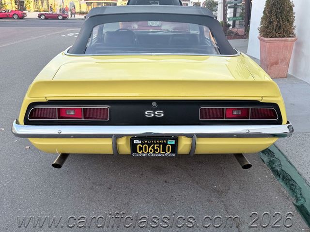 1969 Chevrolet Camaro SS 396 Conv  - 23088314 - 59